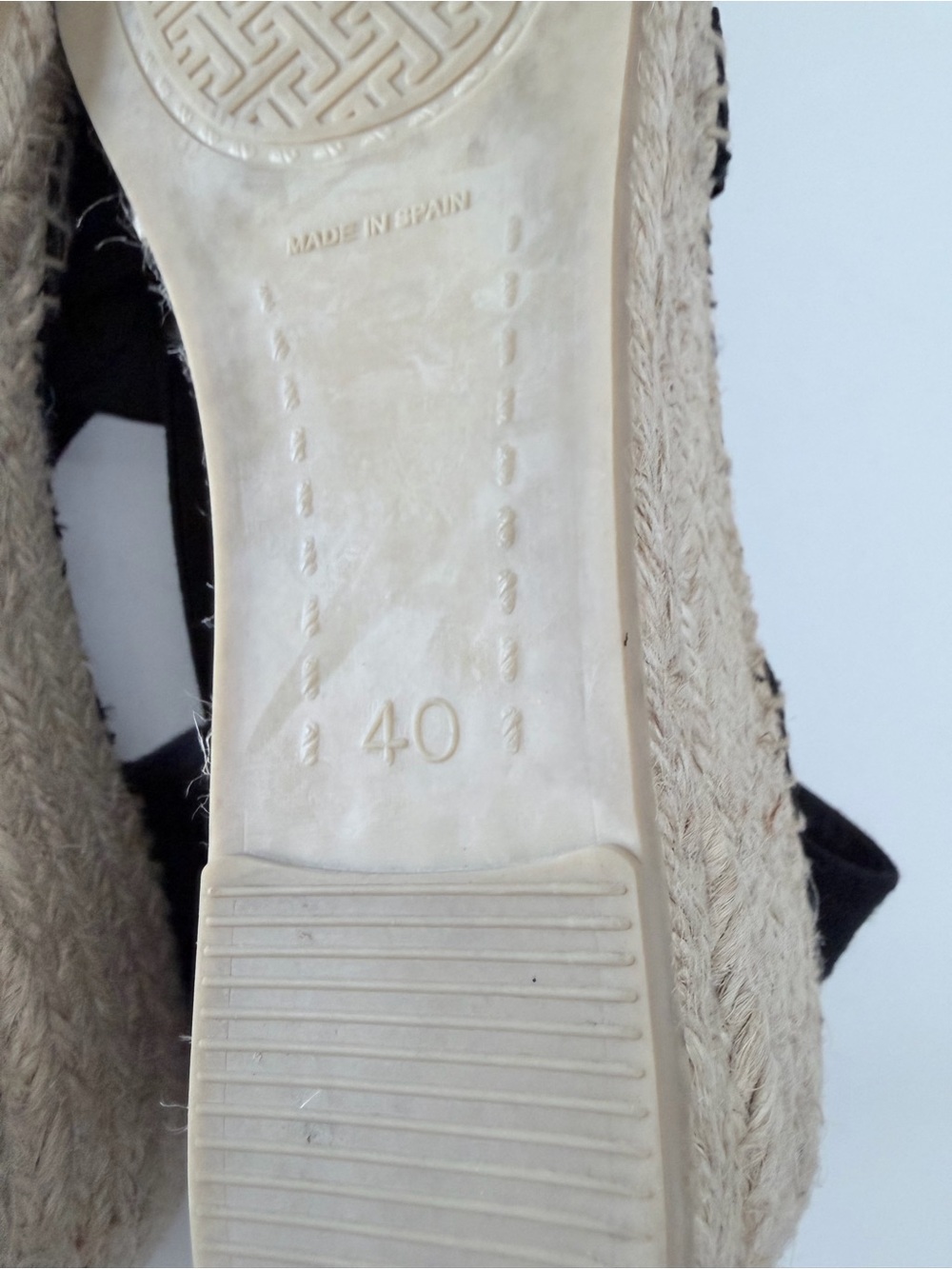 Toni Pons Black 'Ter' Espadrille Sandal Size 40 - New Without Tags - Picture 9 of 10